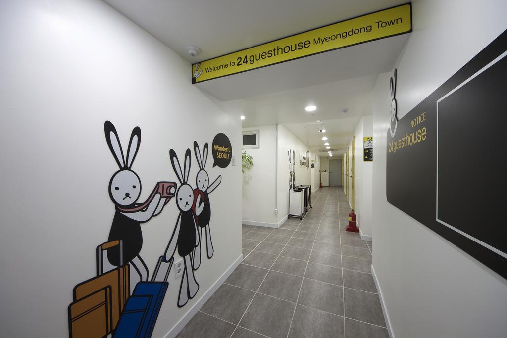 24 Guesthouse Myeongdong Town Seul Dış mekan fotoğraf